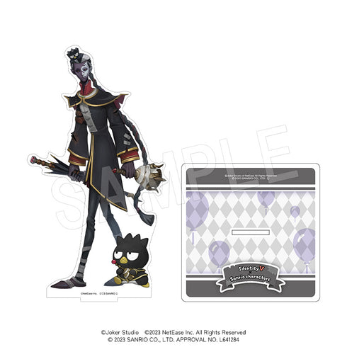 『IdentityV×サンリオキャラクターズ』アクリルスタンド 白黒無常(黒:Fan Wujiu)&バッドばつ丸